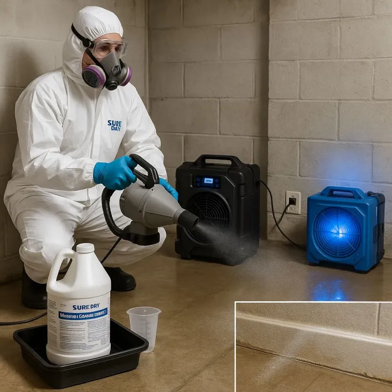 Sanitization and Odor Removal process in Cutler Ridge, FL